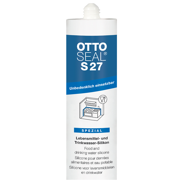 Ottoseal S-27 Acetaat Silicone voor levensmiddelen en drinkwater.
