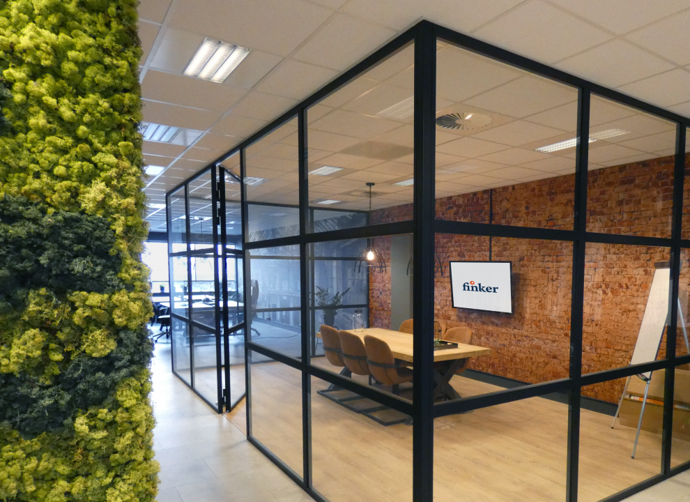 Binnenpuien kantoor Finker Finance