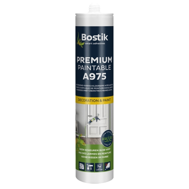 Bostik A975 Premium Paintable Acrylic - Anti Crack